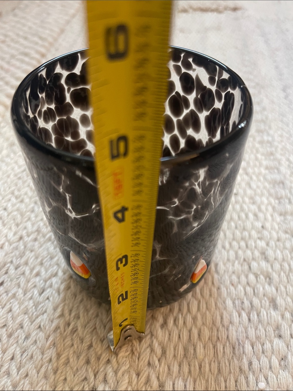 Candy Corn Icon Juice Glass from Anthropologie. - Picture 6 of 9